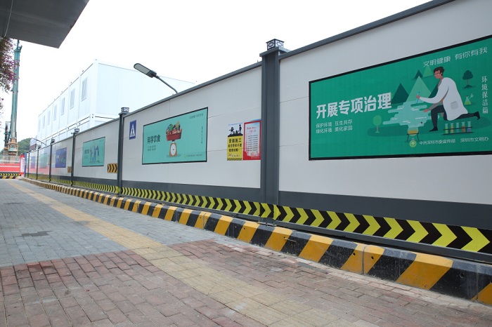 施工圍擋多少錢(qián)一米？專業(yè)的施工圍擋廠家告訴你